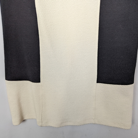 NEW ANTHROPOLOGIE Maeve sz.S Corby Shift  Black Motif Colorblock Panel Dress - Picture 6 of 12